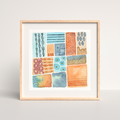 Mini Series No. 2 Abstract Watercolor