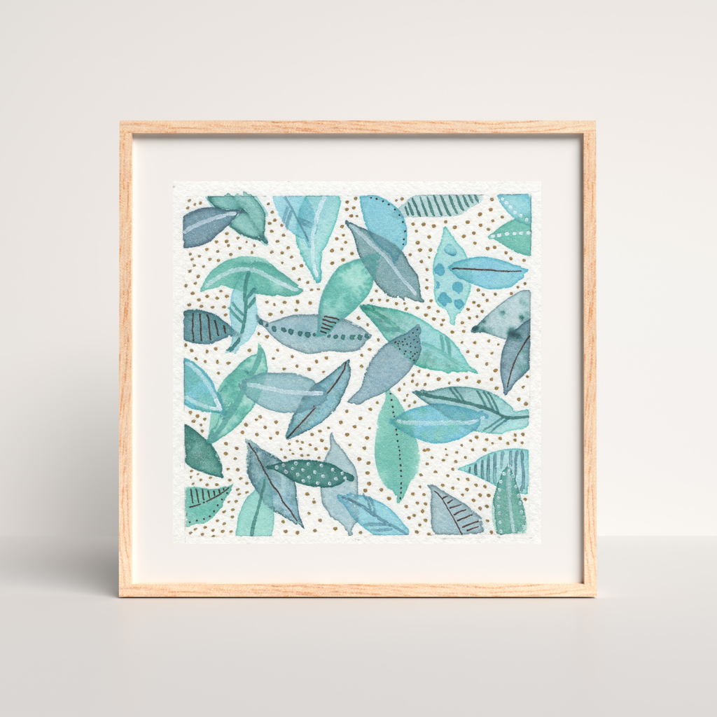 Mini Series No.7 Dancing Leaves