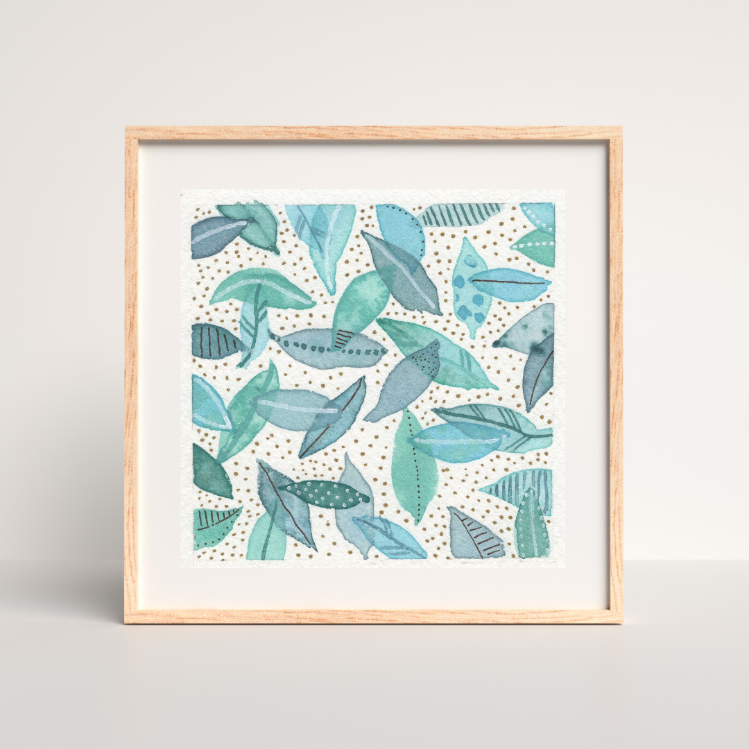Mini Series No.7 Dancing Leaves
