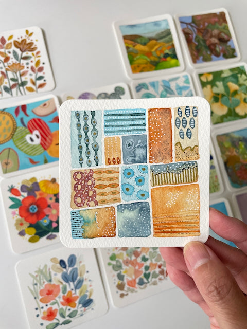Mini Series No. 2 Abstract Watercolor