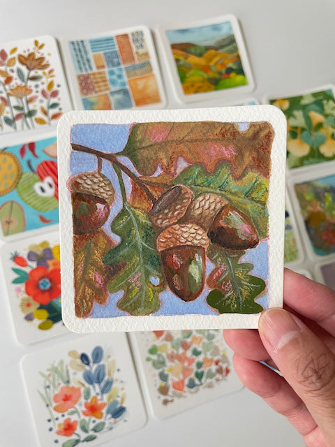 Mini Series No. 5 Acorns