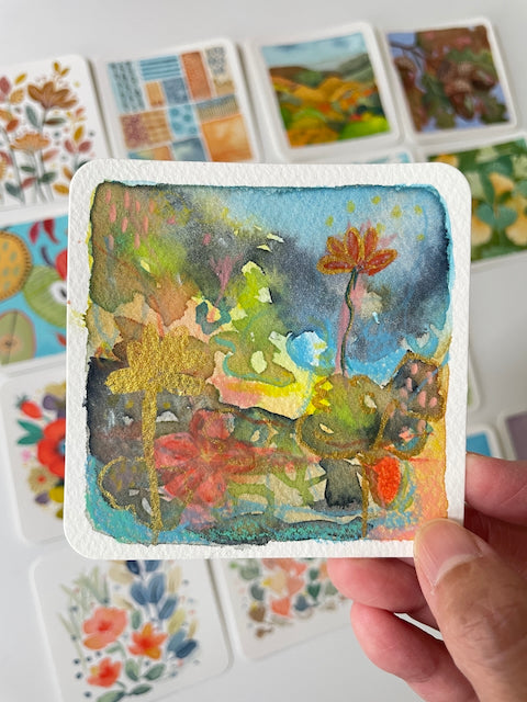 Mini Series No.9 Lotus Pond